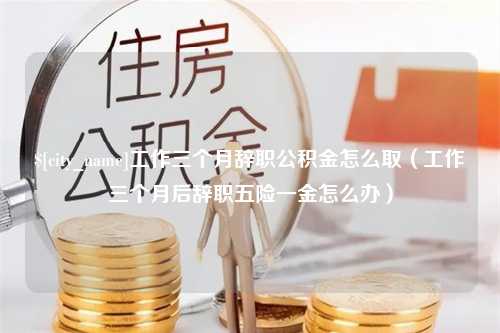 西双版纳工作三个月辞职公积金怎么取（工作三个月后辞职五险一金怎么办）